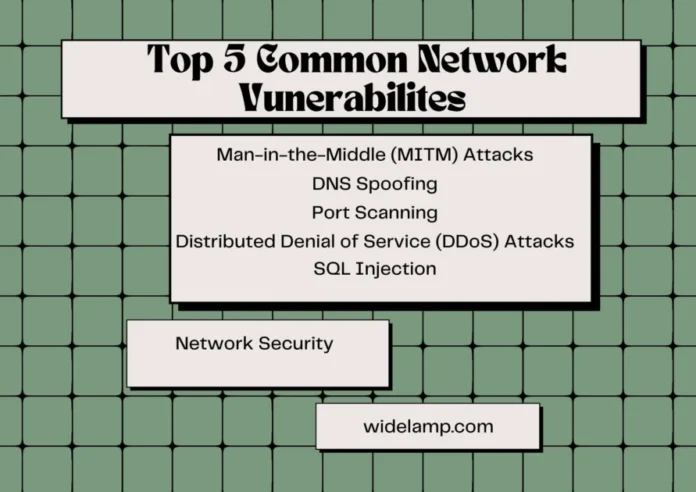 5 Common Network Vulnerabilities widelamp 5 Common Network Vulnerabilities widelamp